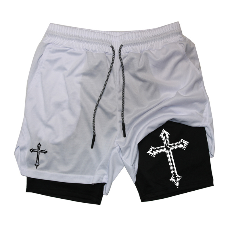 Cross Print 2-in-1 Workout Run - đánh giá và giá Crossfit Gear Men