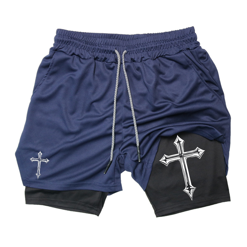 Cross Print 2-in-1 Workout Run - đánh giá và giá Crossfit Gear Men